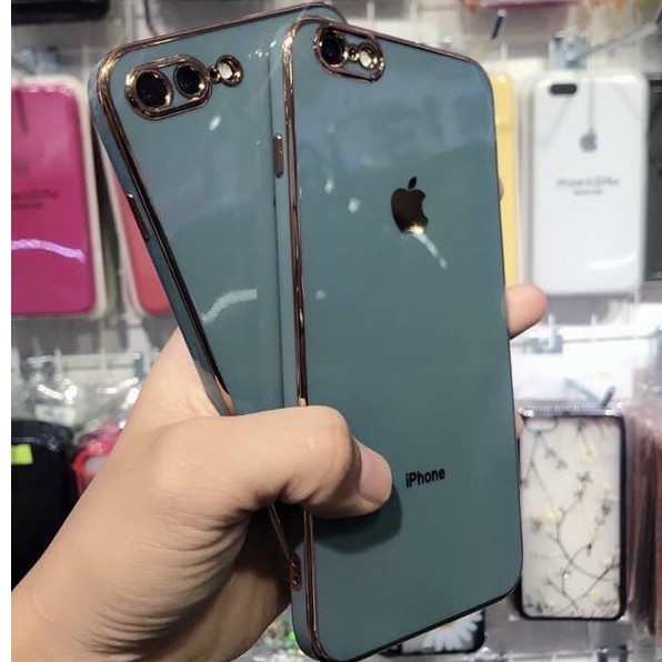 Ốp Lưng Iphone 6, 6s, 6s plus, 7plus, 8plus Độ Iphone 12 Viền Vuông