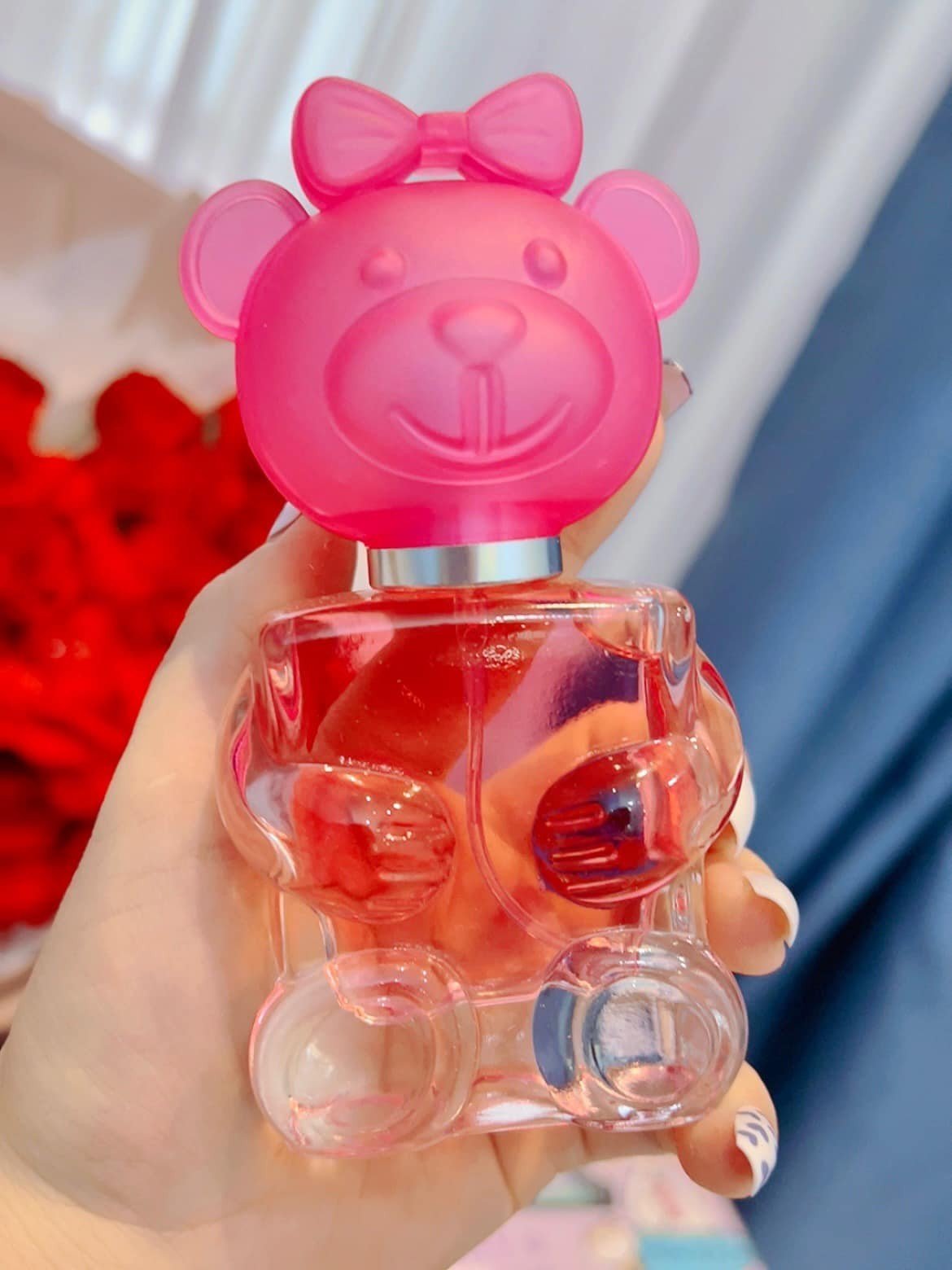 Nước hoa nữ gấu hồng Moschino