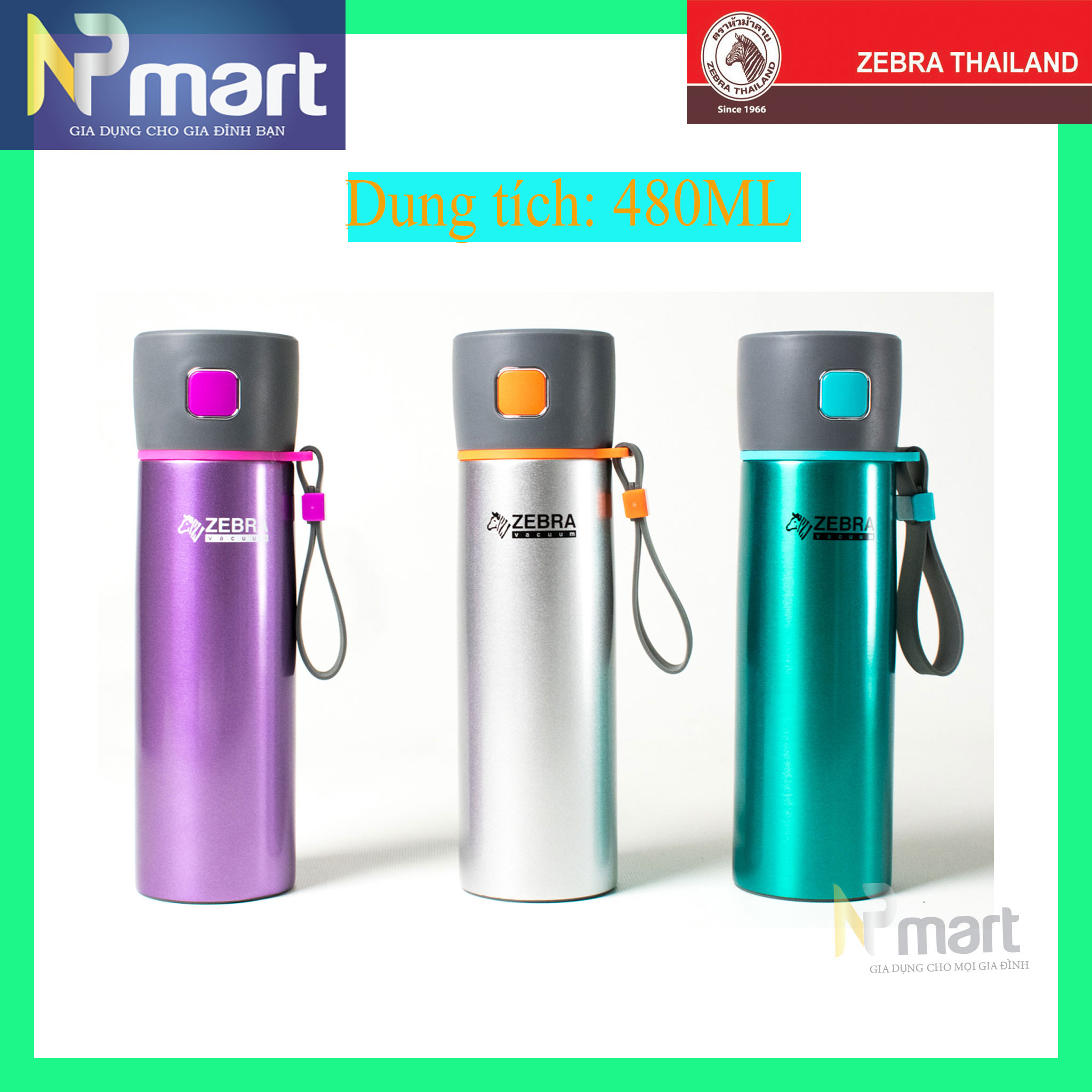 Bình giữ nhiệt Zebra   Flask Zelect 0.48L - 112949