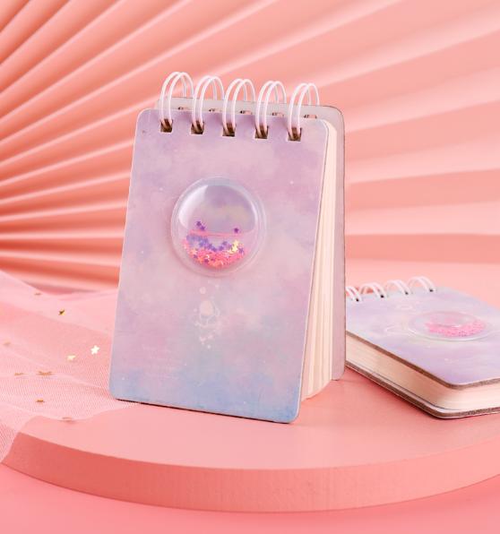 Sổ tay lò xo nước kim tuyến (ngẫu nhiên) Phụ Kiện