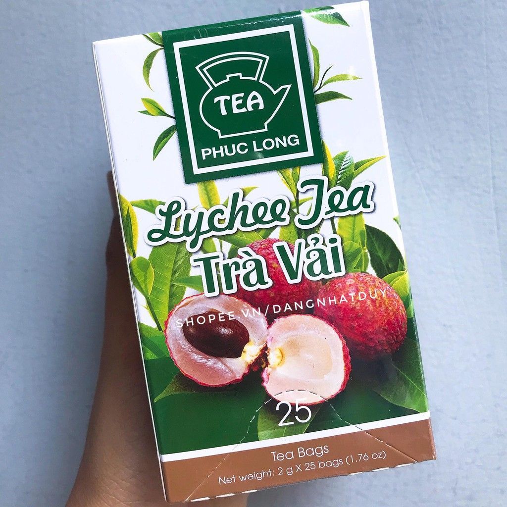 TRÀ TÚI LỌC PHÚC LONG CÁC LOẠI/UỐNG LÀ MÊ