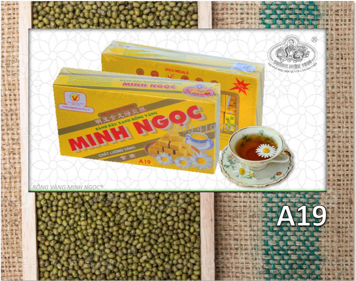 Mung bean cake a19 rong vang minh ngoc