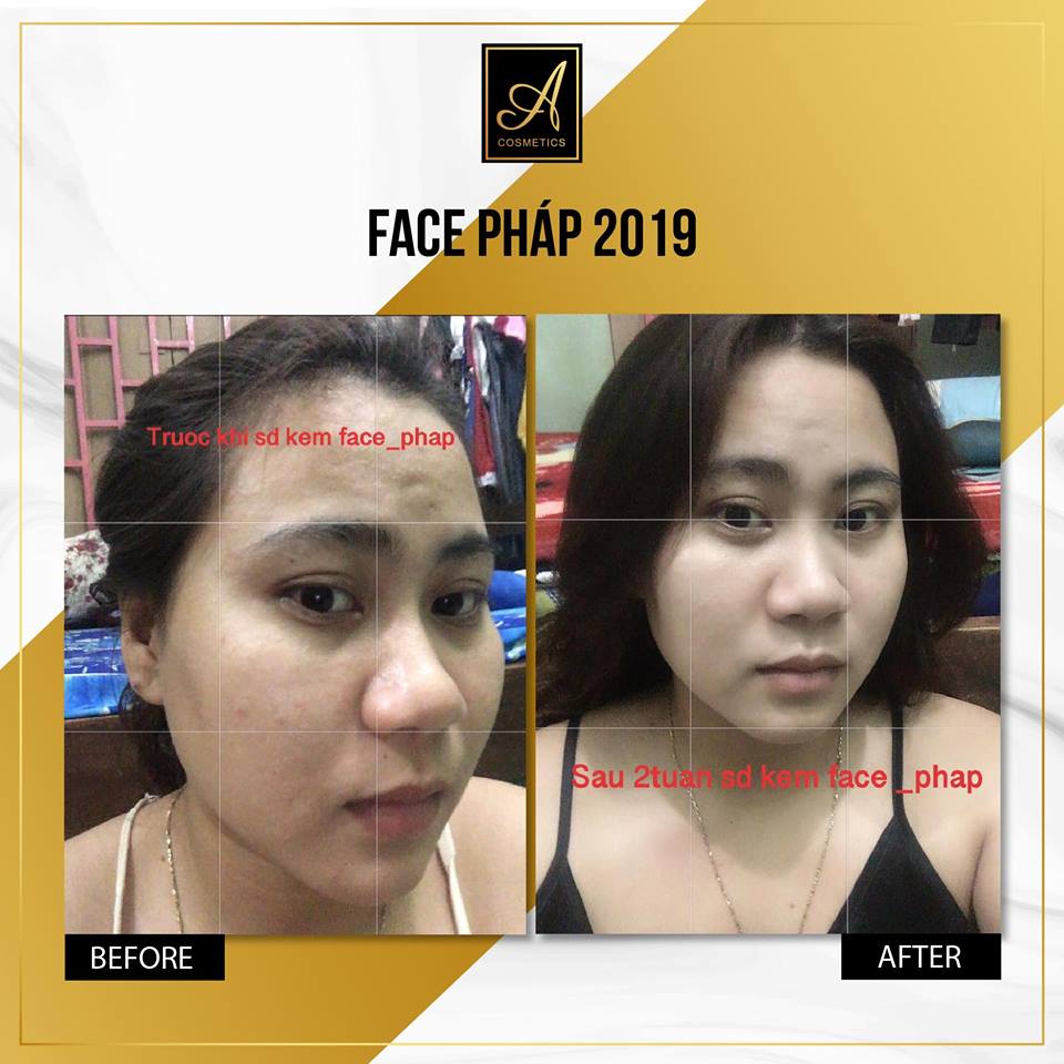 Kem Face Pháp Acosmetics dưỡng trắng da mặt 50g