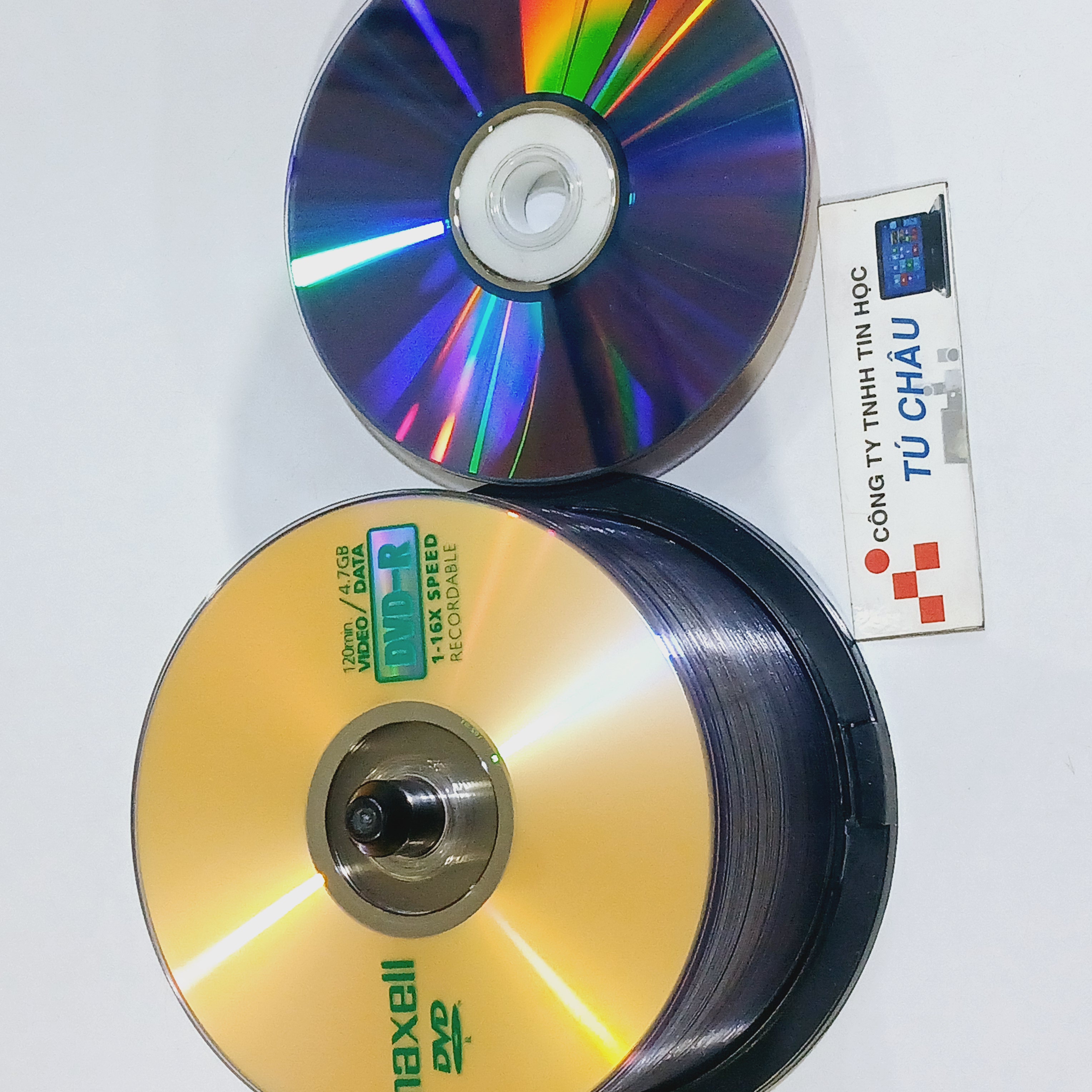 Đĩa DVD MAXELL 4.7GB DATA (1-16X Speed / 4.7GB DATA / 120MIN VIDEO) / Lốc 50 Đĩa