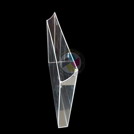 [HCM]Kệ văn phòng bằng mica treo tường đựng tờ rơi giấy 1 ngăn A5 đứng (KT: 15cm x 21cm)