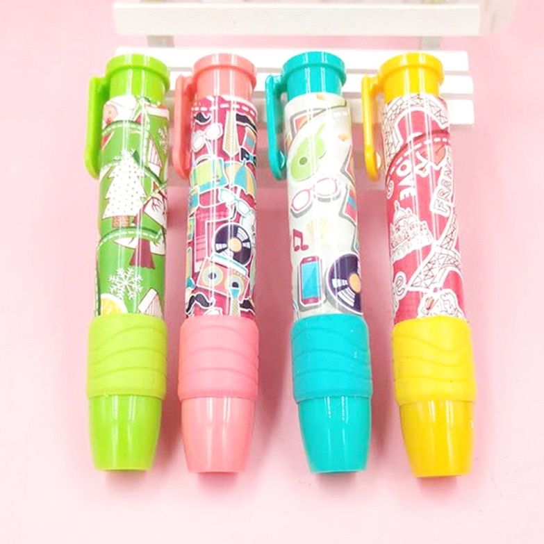 Combo 2 cây gôm bấm tẩy bút chì Lantu