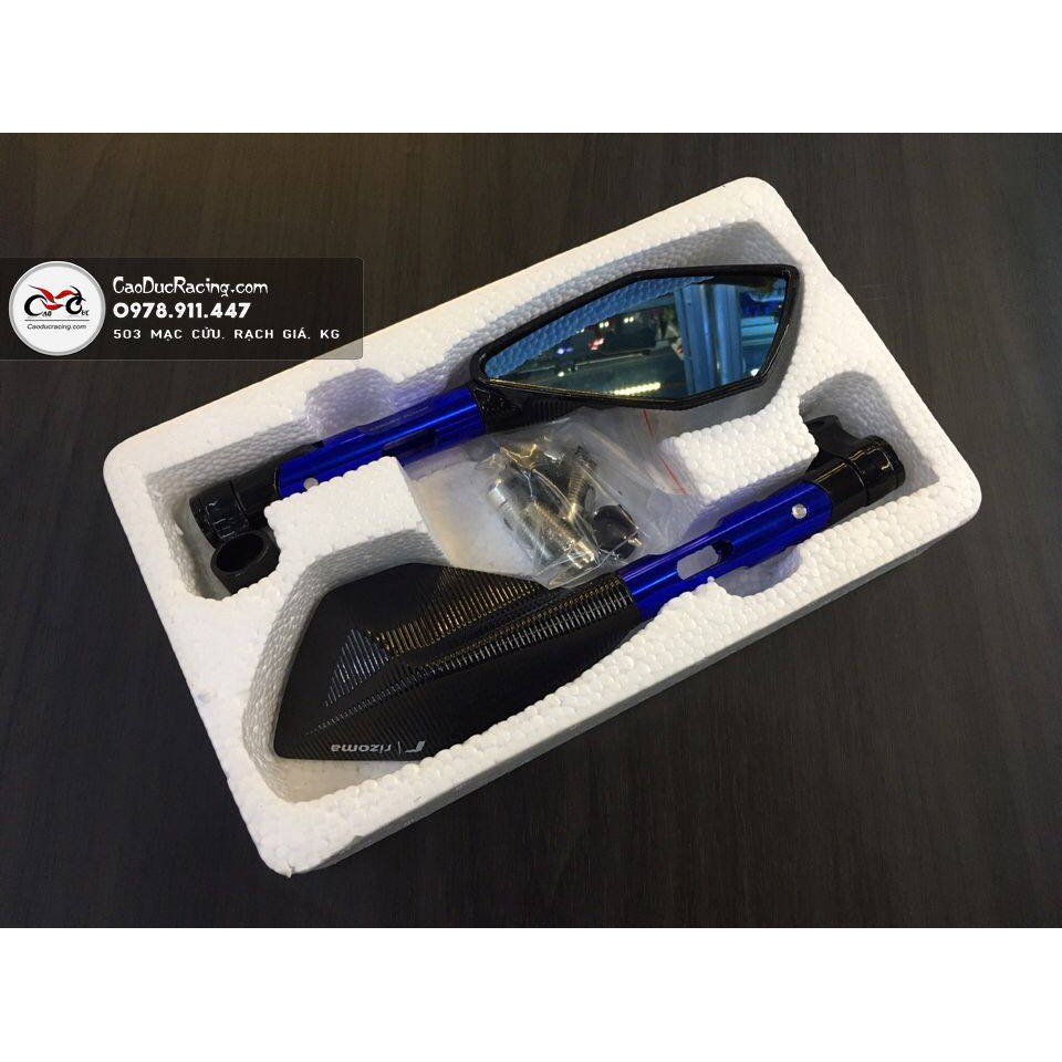Gương rizoma 5 cạnh ( cả đôi - và lẻ 1 bên trái ) - Kiếng hậu rizoma 5 cạnh