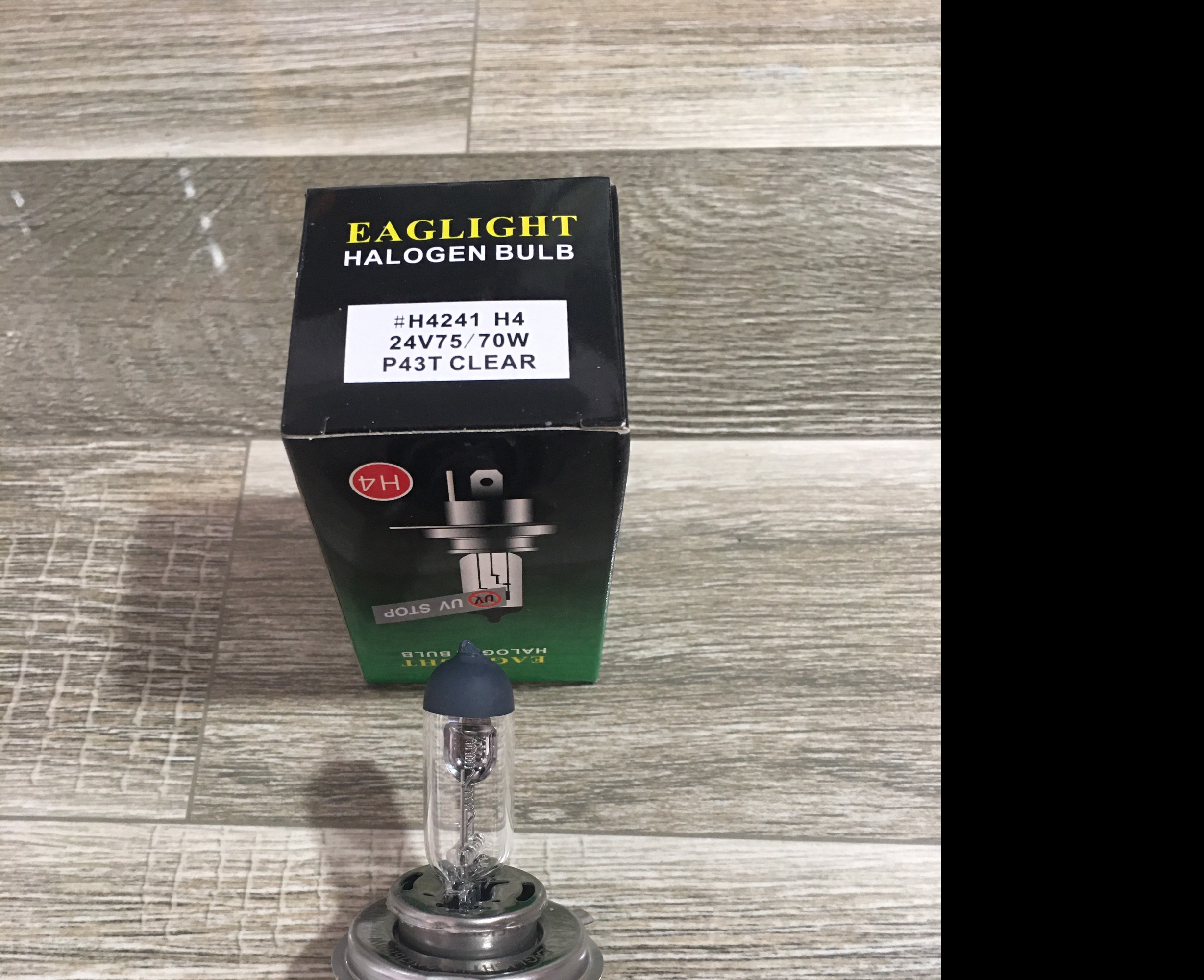 Sản phẩm gia đình làm: bóng đèn pha h4 24v 75/70w ơ-lai