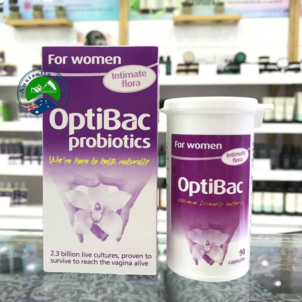 Combox2 - Men vi sinh OptiBac Probiotics 30 viên cho phụ nữ