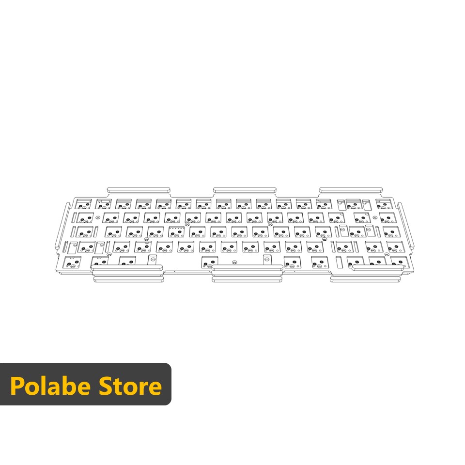 Trục dây cáp custom giữ form cable custom pole trục cố định dây cáp kim loại dây cáp bàn phím cơ cáp sạc Polabe Store