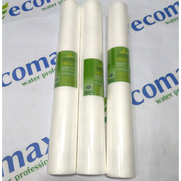 Combo 3 lõi lọc nước 20 inch sợi bông