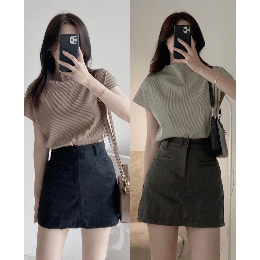 Áo Thun Tăm Lạnh Tay Hến Nhiều Màu