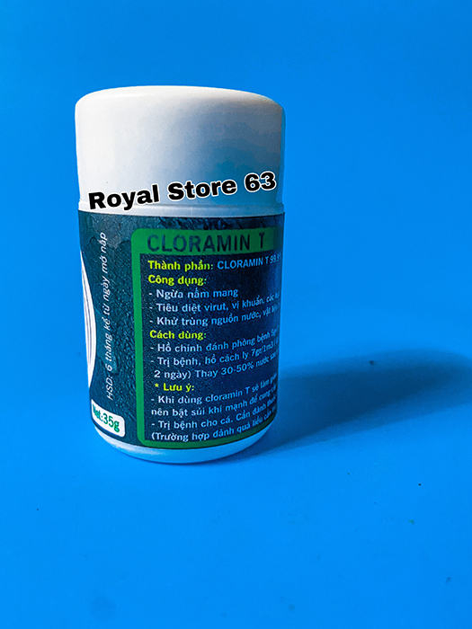 Cloramin T sát khuẩn hồ cá VH (35gram)