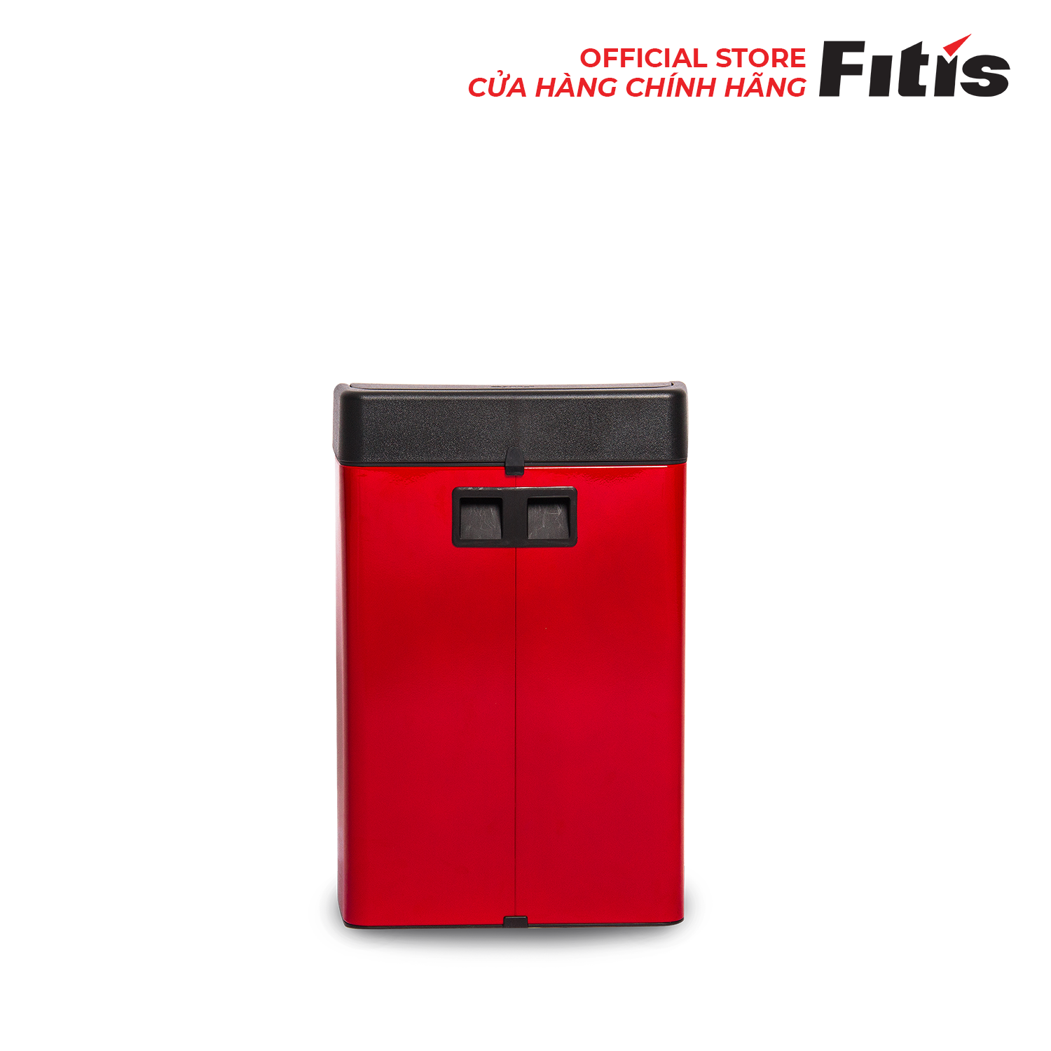 Thùng Rác Fitis Premium - Vuông Đạp Thấp (15L)