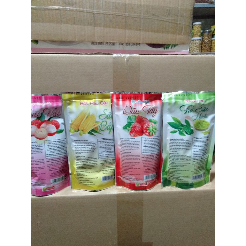 bột rau câu dâu tây  dragon [86g]