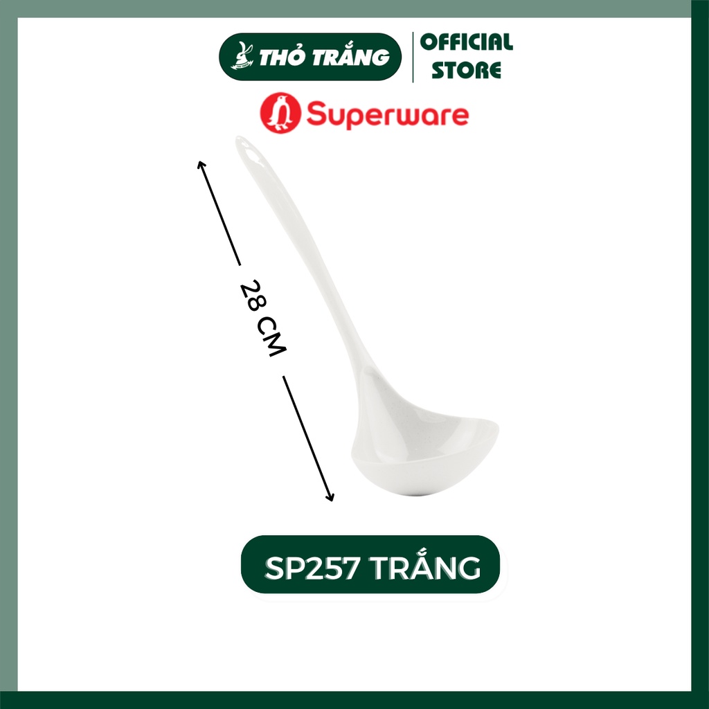 Vá Cơm Vá Múc Canh Nhựa Melamine Superware Thái Lan
