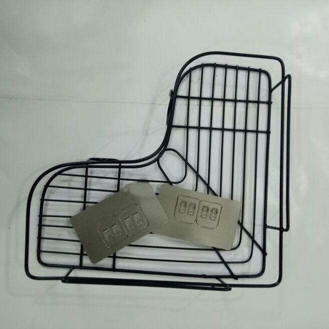 kệ góc dán tường nhà tắm sắt sơn tĩnh điện