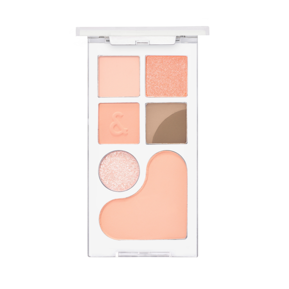 [Rom&nd] [Newbare] Bảng Phấn Mắt & Má Hồng Romand Bare Layer Palette 14g