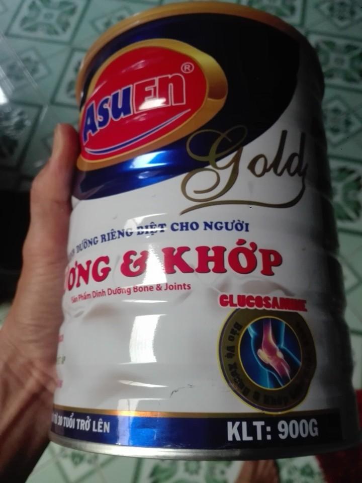 Sữa bột Asuen hỗ trợ xương khớp người lớn tuổi