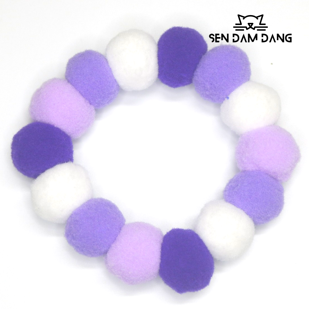 Vòng Cổ Pom Pom Cho Boss