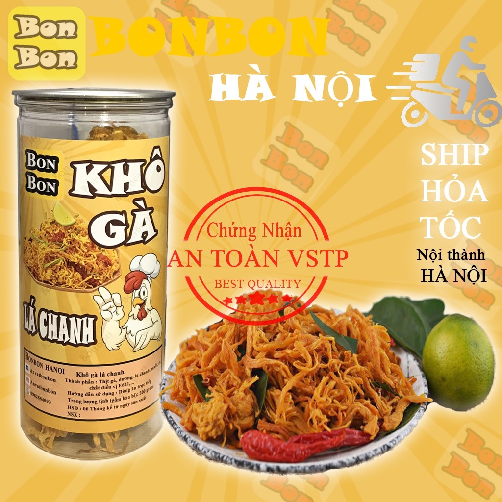 BÁO GIÁ Khô Gà Lá Chanh Ngon Hà Nội | Shopee Lazada Sendo Tiki mới nhất 16 ✉☑ Khô gà lá chanh 300g BONBON Đồ ăn vặt Hà Nội vừa ngonvừa rẻ. Hàng loại 1 thơm ngon đặc biệt. Bonbon