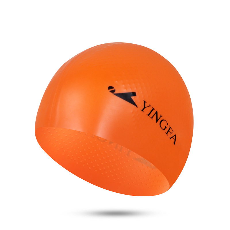 Mũ bơi yingfa c0062-b c0068 silicone đúc tóc dài nam nữ