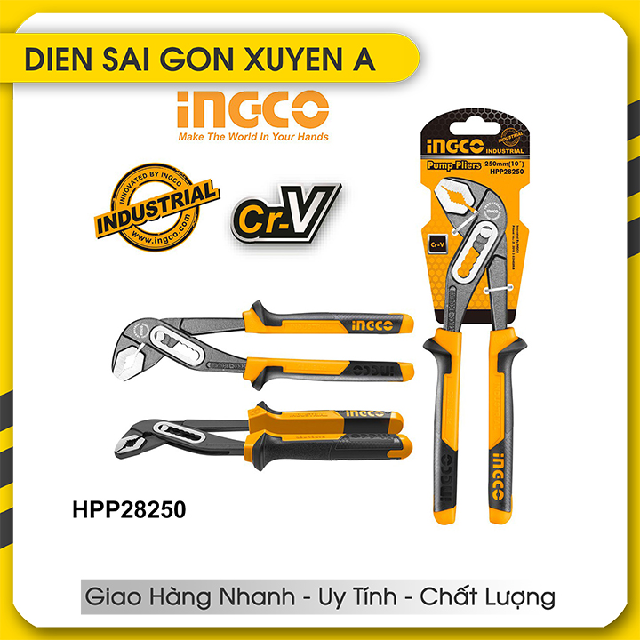 Kềm, kìm mỏ quạ 250mm 10inch Ingco HPP28250