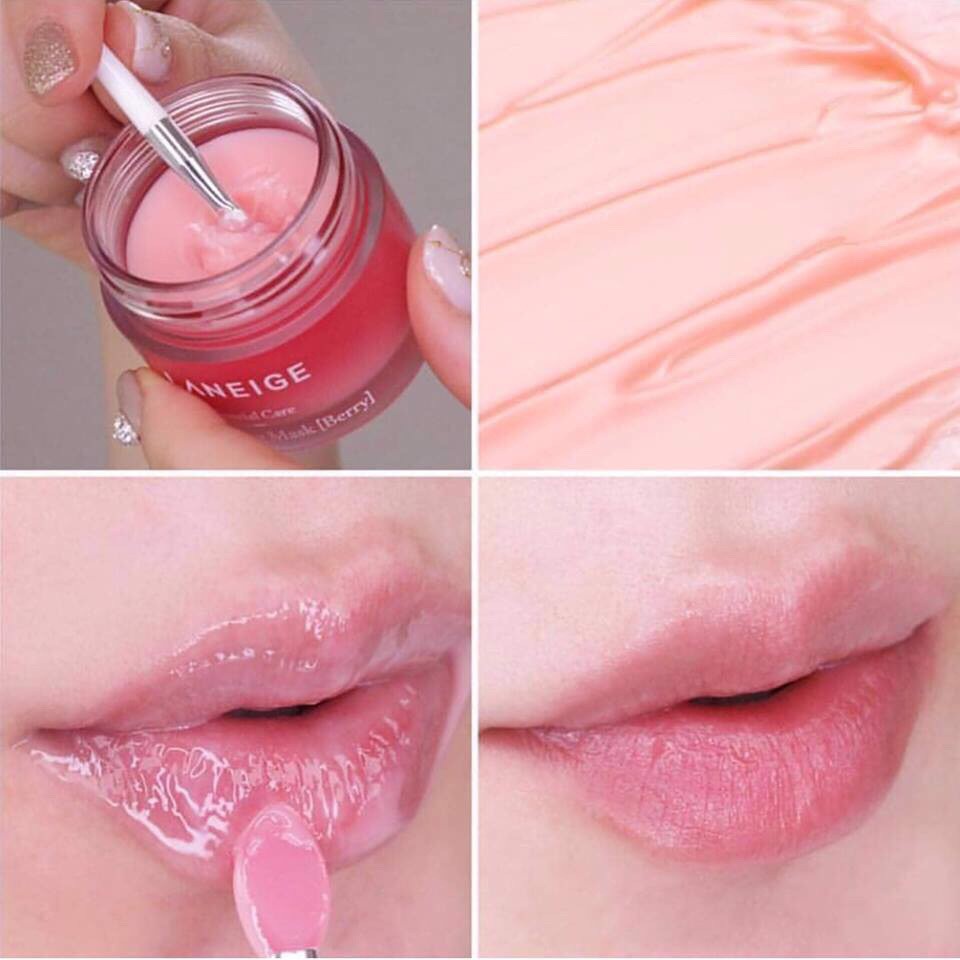 Mặt nạ ngủ môi Laneige 20g hộp thủy tinh