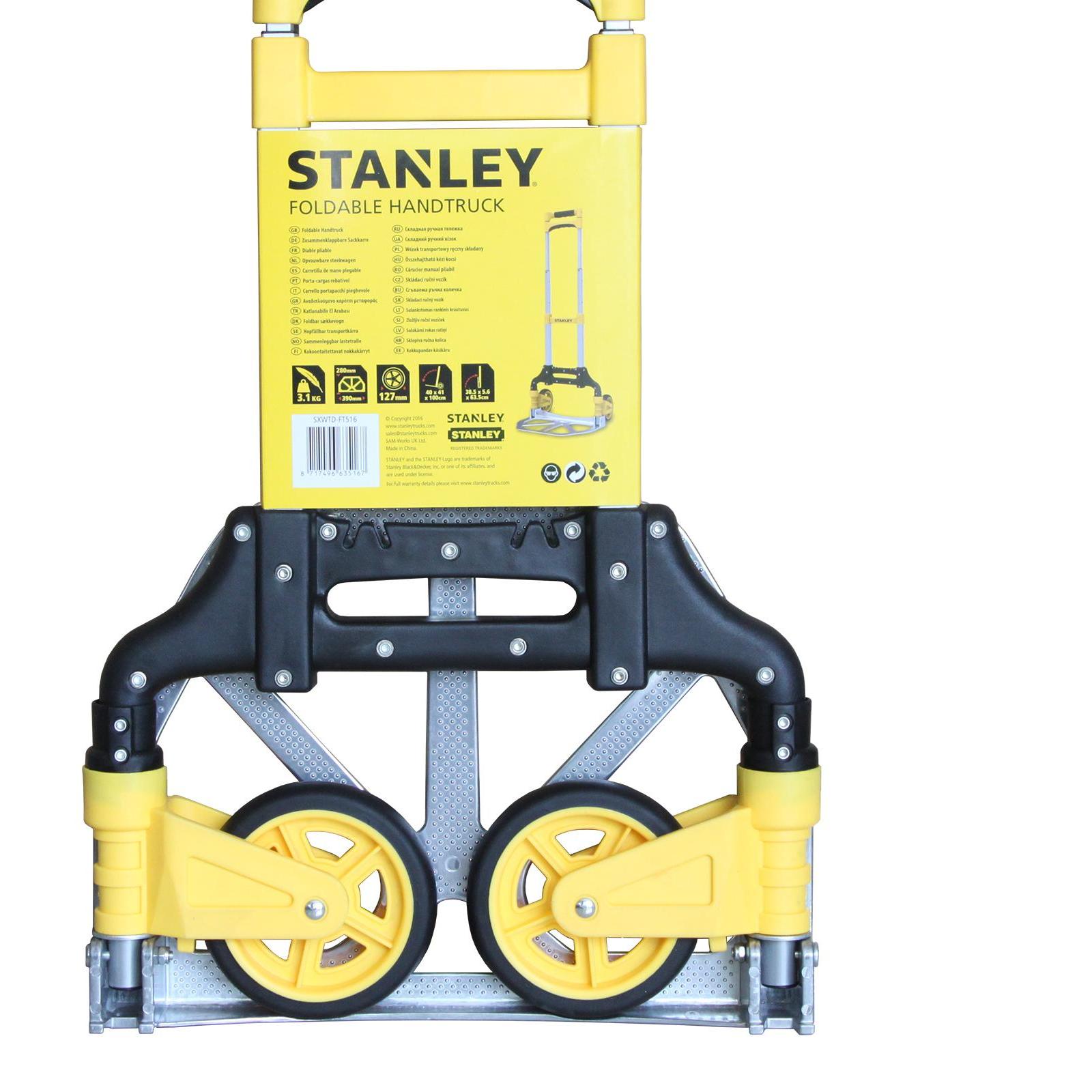 Xe đẩy hàng gấp gọn Stanley FT516 - Vận chuyển hàng hóa dễ dàng, tiện lợi tải trọng 60kg - Hàng chính hãng