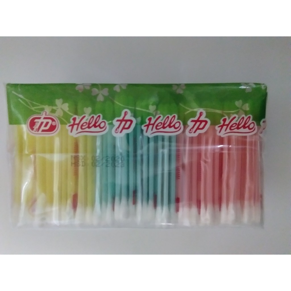 Combo 12 tép bông gòn ráy tai Hello Tiện Dụng