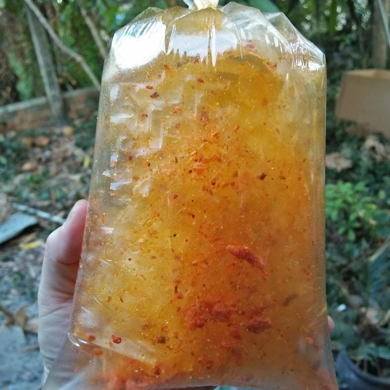 10 Bịch bánh tráng trộn sa tế