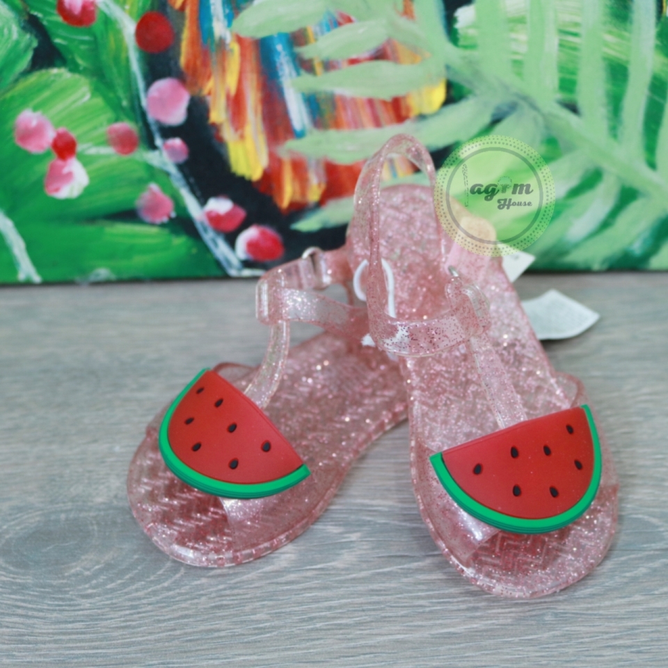 Giày Sandal nhựa dẻo thơm Old Navy săn sale cho bé gái - Lagim House