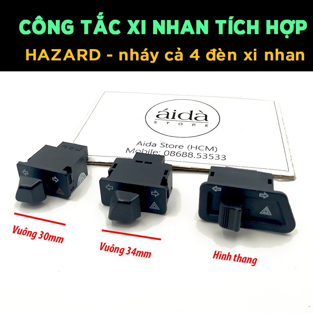 Công tắc xi nhan tích hợp ưu tiên
