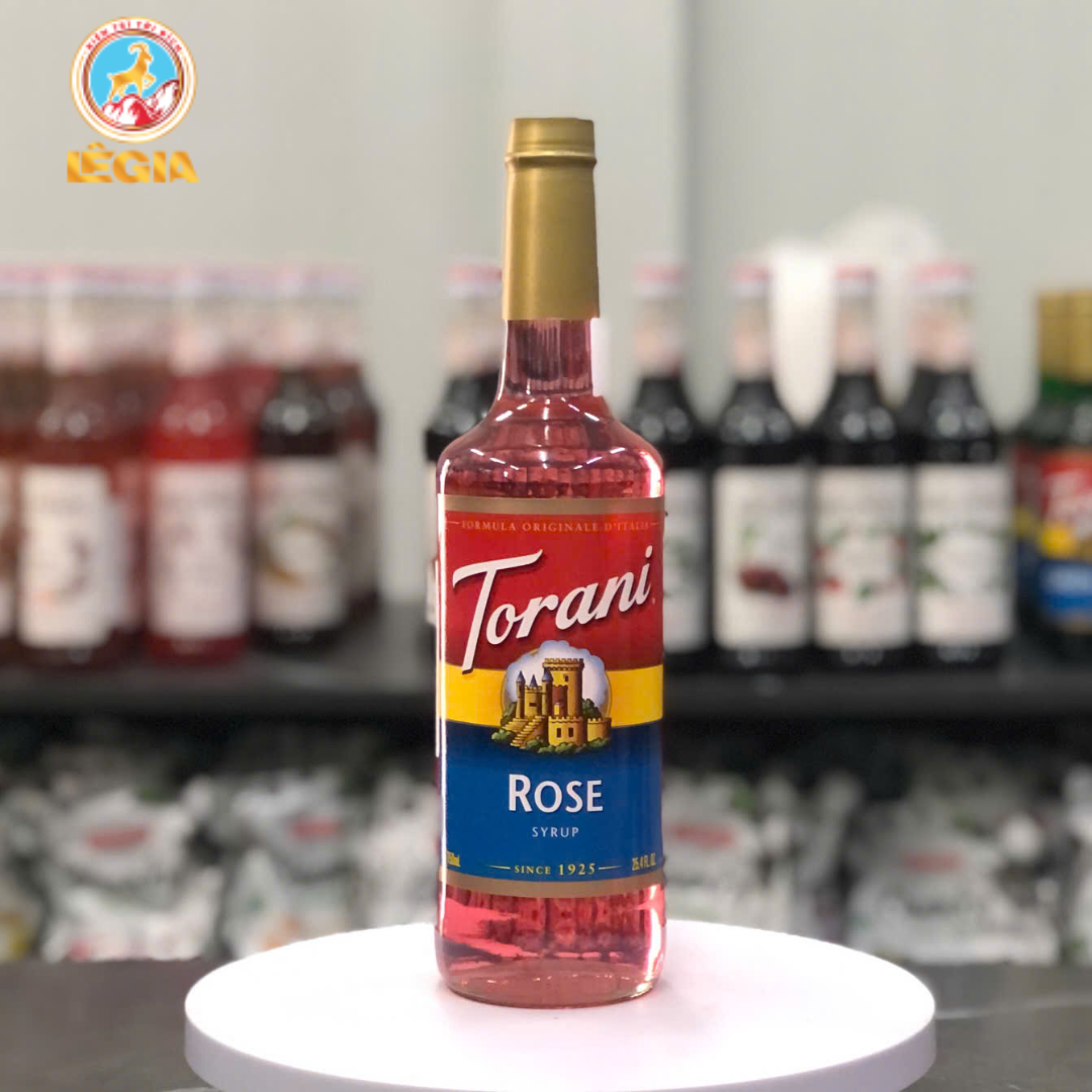 SIRO TORANI HOA HỒNG 750ML - TORANI ROSE SYRUP