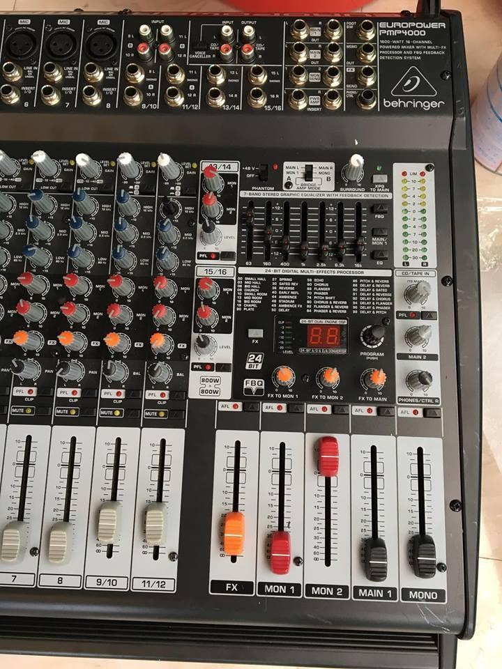MIXER LIỀN CÔNG SUẤT BEHRINGER PMP4000