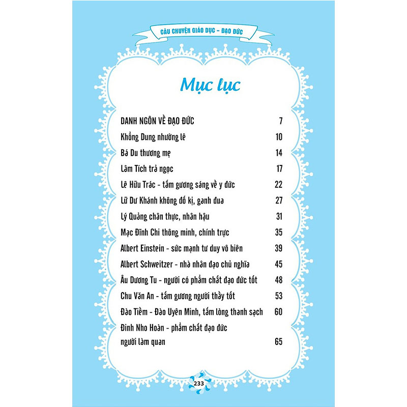 Sách Câu chuyện giáo dục - Đạo đức