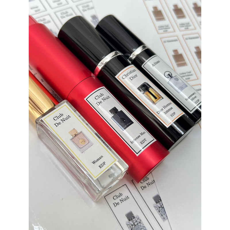 [HCMC] combo 10 PCs Bur be perfume bottle sticker
