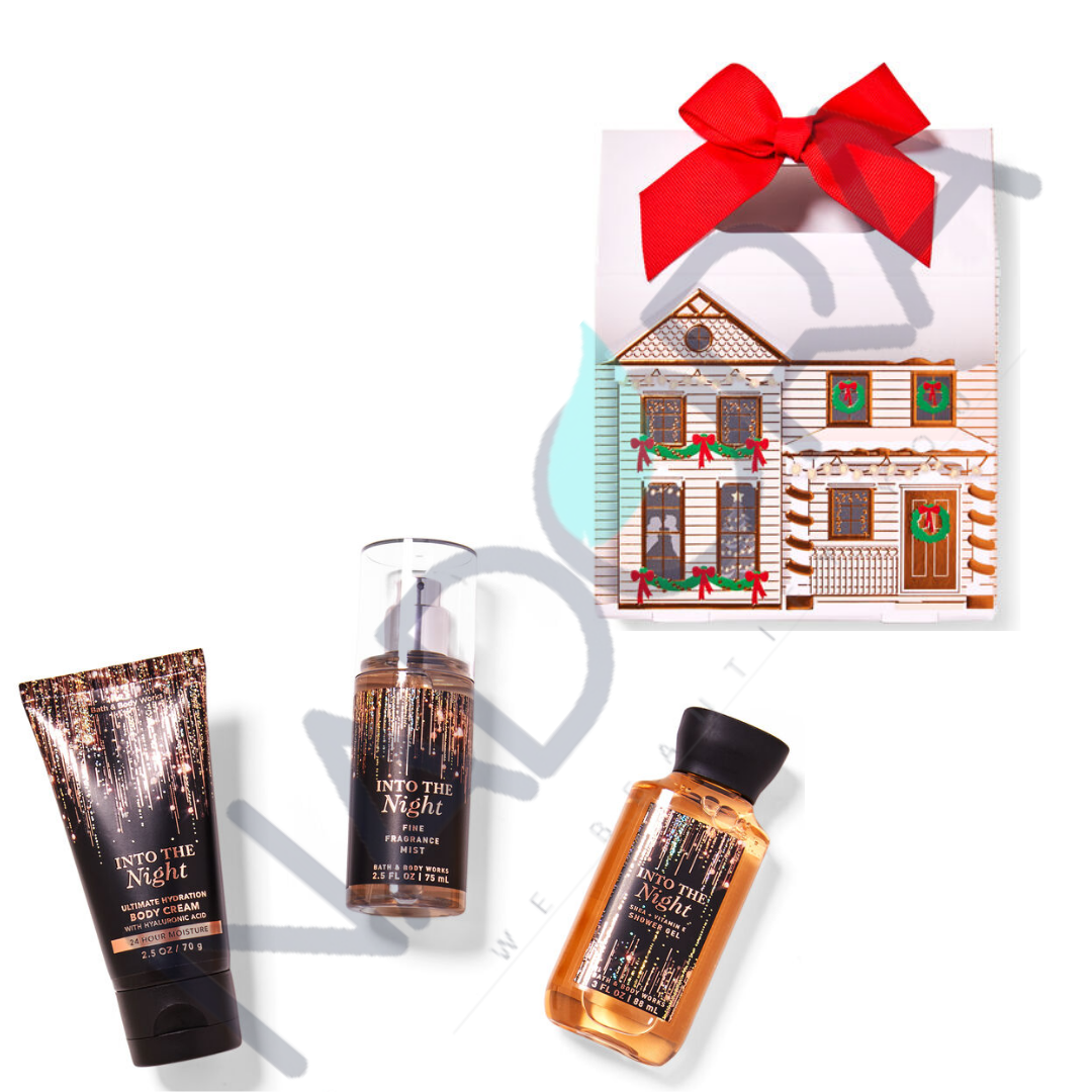 [Mini Gift Box Set] Set 3 Món Bath And Body Works - Into The Night