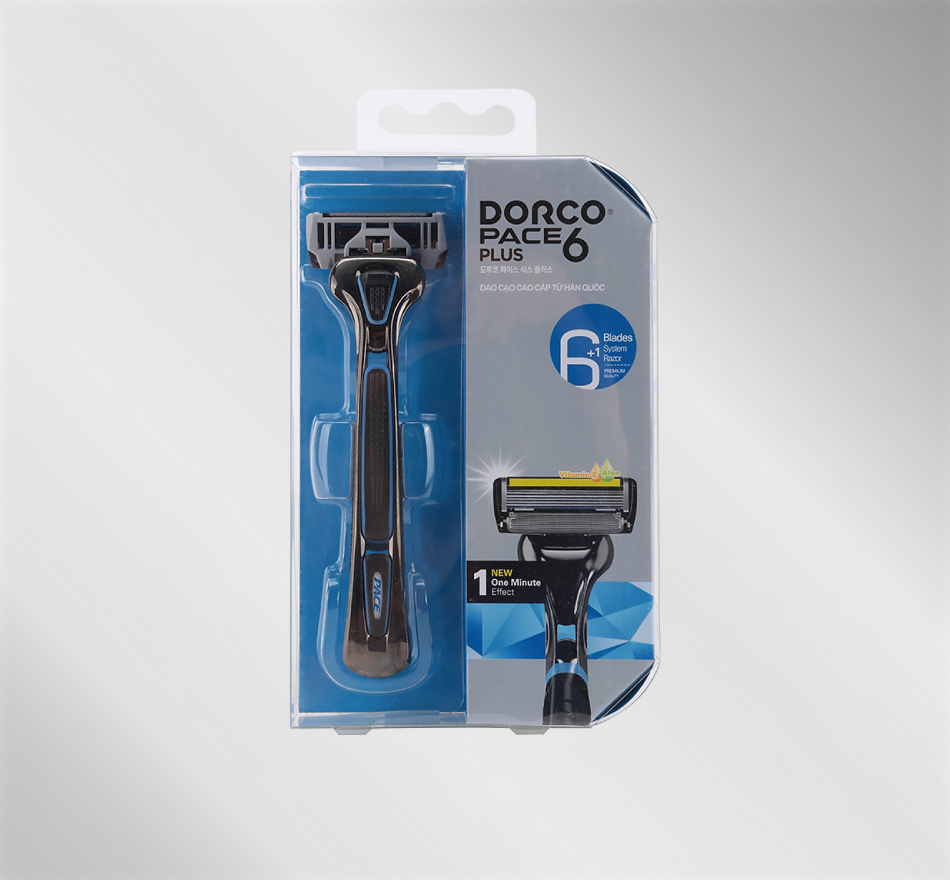 Dao cạo râu 6 lưỡi dorco pace 6 plus sxa 5001-pt