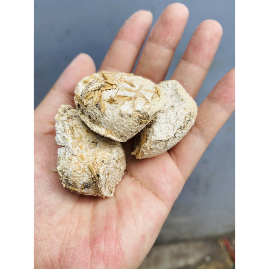 (1kg) Men trấu ủ rượu, ủ cơm rượu loại viên