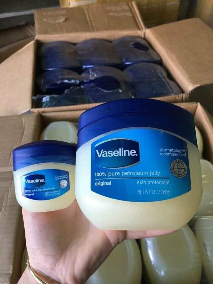 (2 hũ) Vaseline dưỡng Môi da giữ ẩm, chống khô nẻ 49g