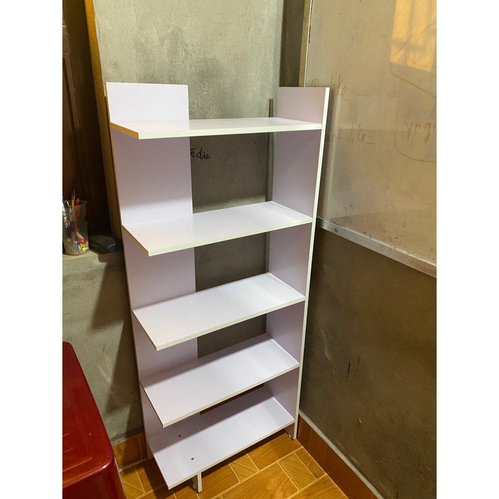 Kệ Để Sách - giá kệ 5 tầng để góc tường