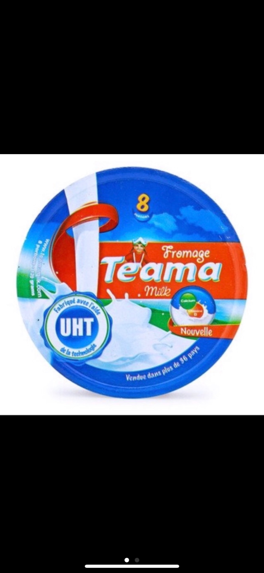 [HCM]Phô mai Teama 120gr (8 miếng)