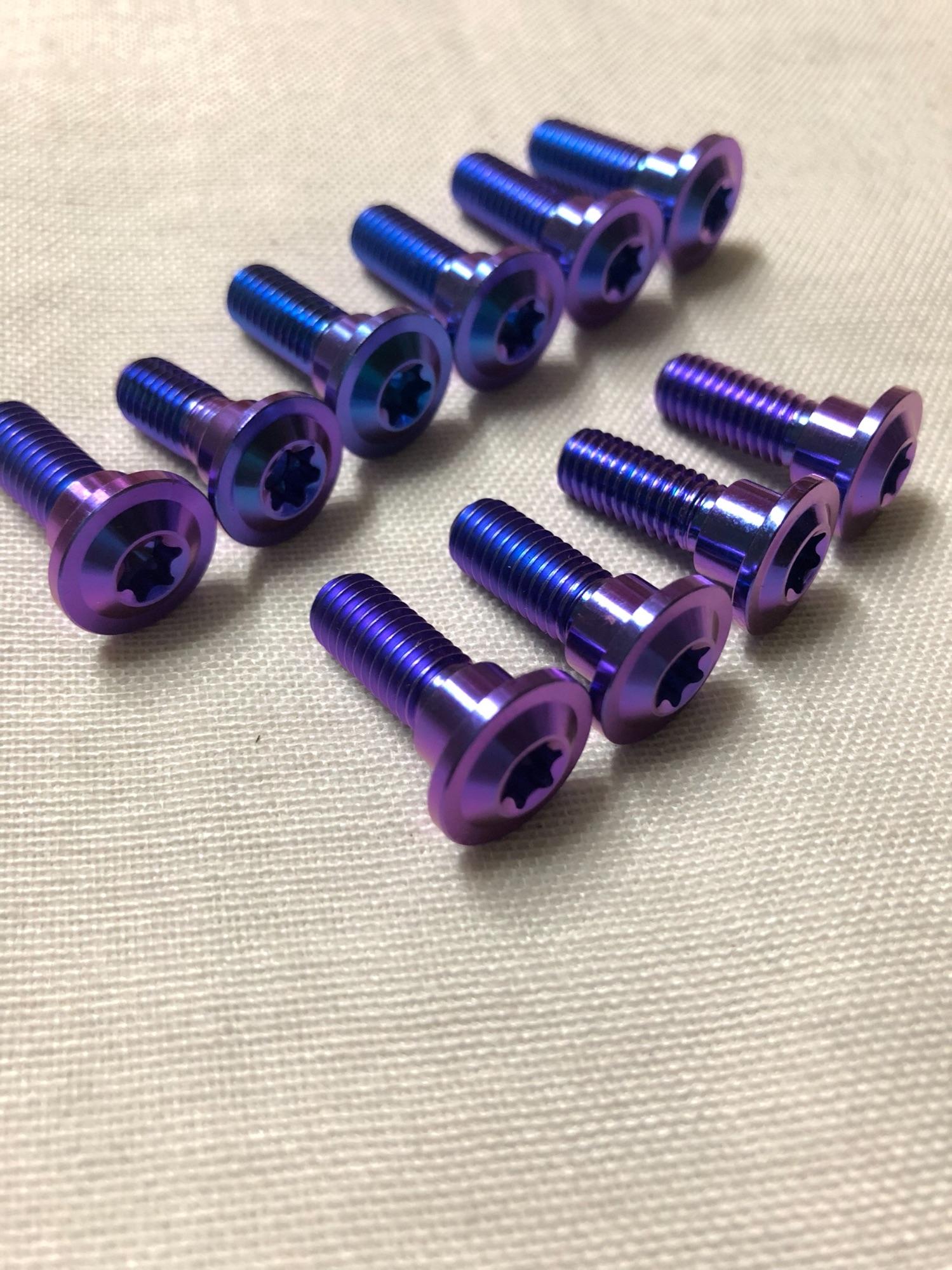 BỘ 10 CON ÓC ĐĨA TRƯỚC- SAU WINNER X- SONIC - GR5 XANH TÍM