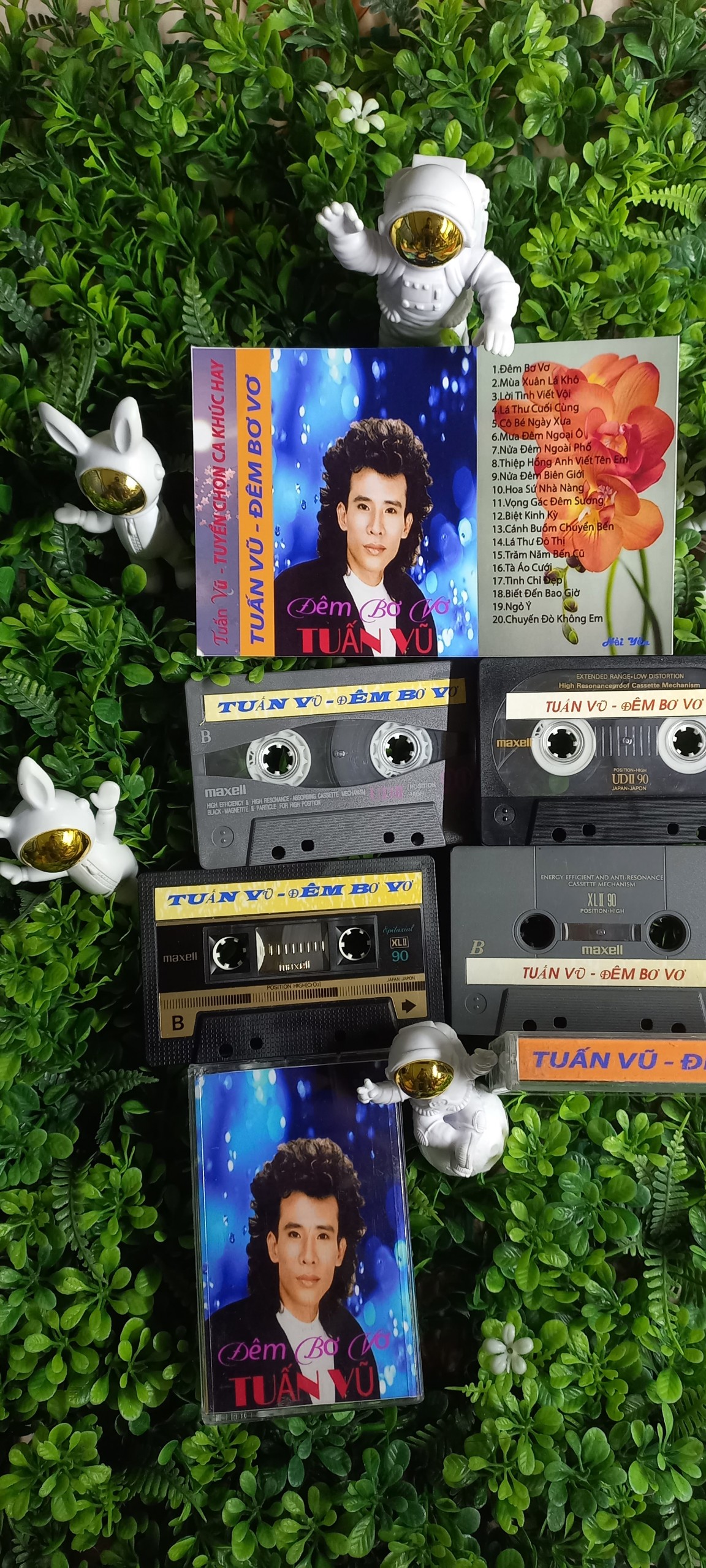 BĂNG CASSETTE TUẤN VŨ ĐÊM BƠ VƠ