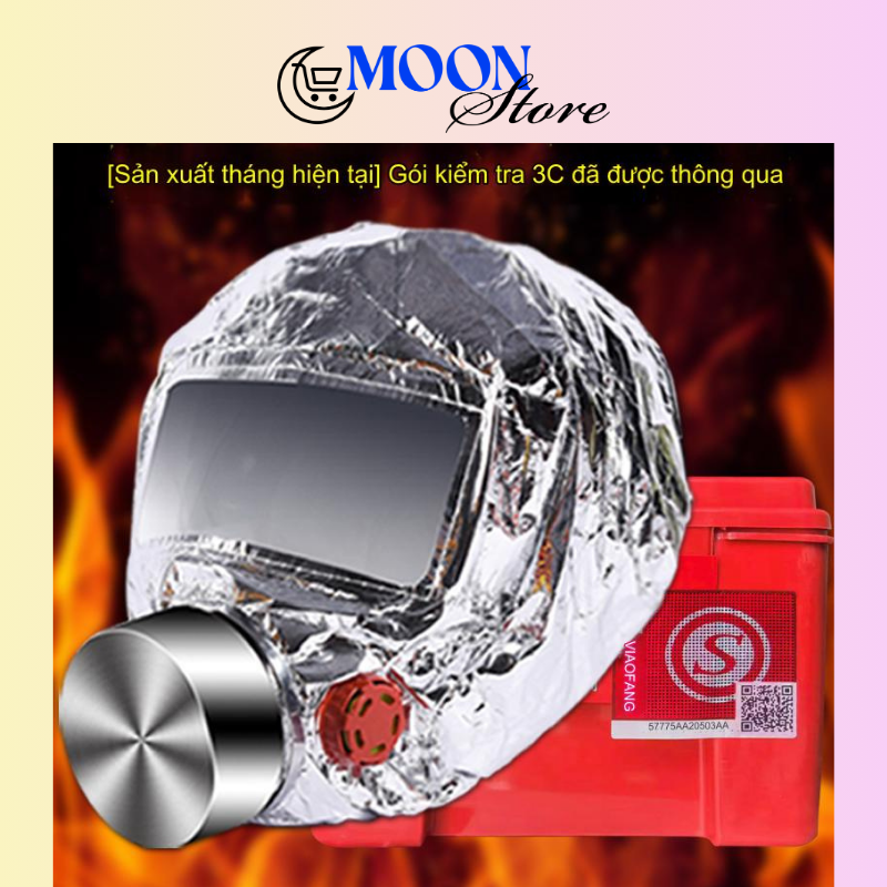 {Đạt chuẩn} Mặt nạ phòng khói, thoát hiểm khẩn cấp, PCCC