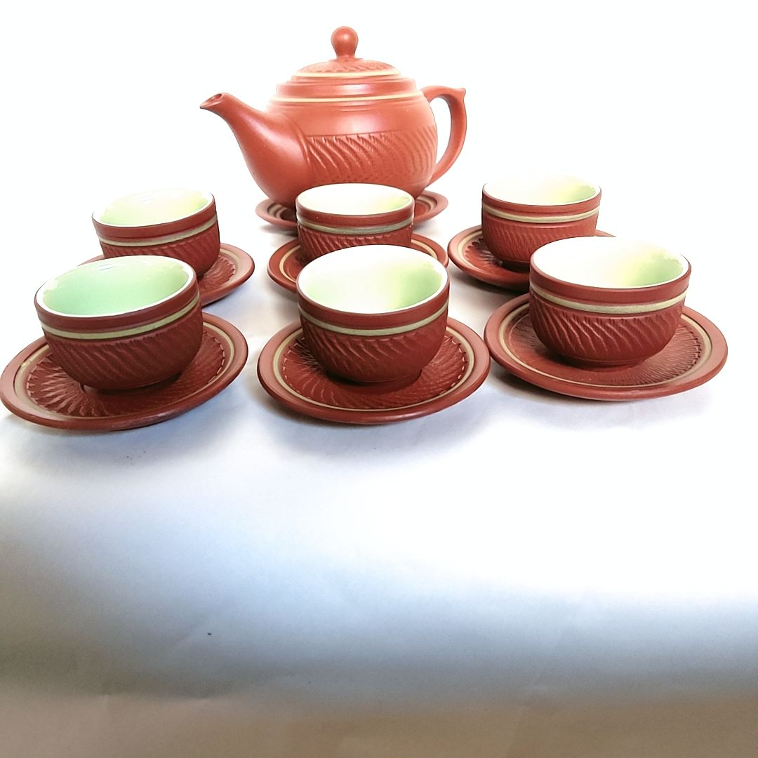 Tusa Ceramic teapot set 250ml - Battrang Vietnam
