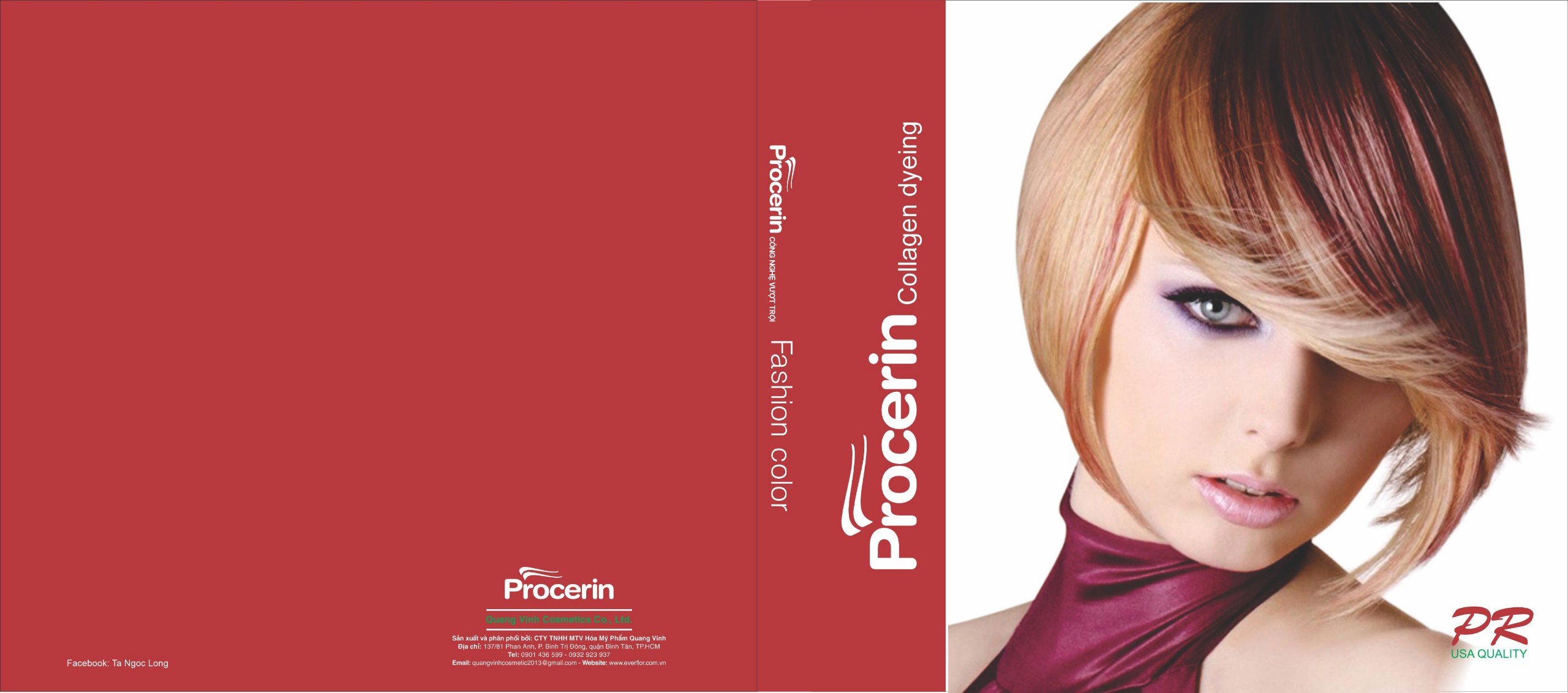 KEM NHUỘM TÓC COLLAGEN PROCERIN (BẢNG MÀU 2)