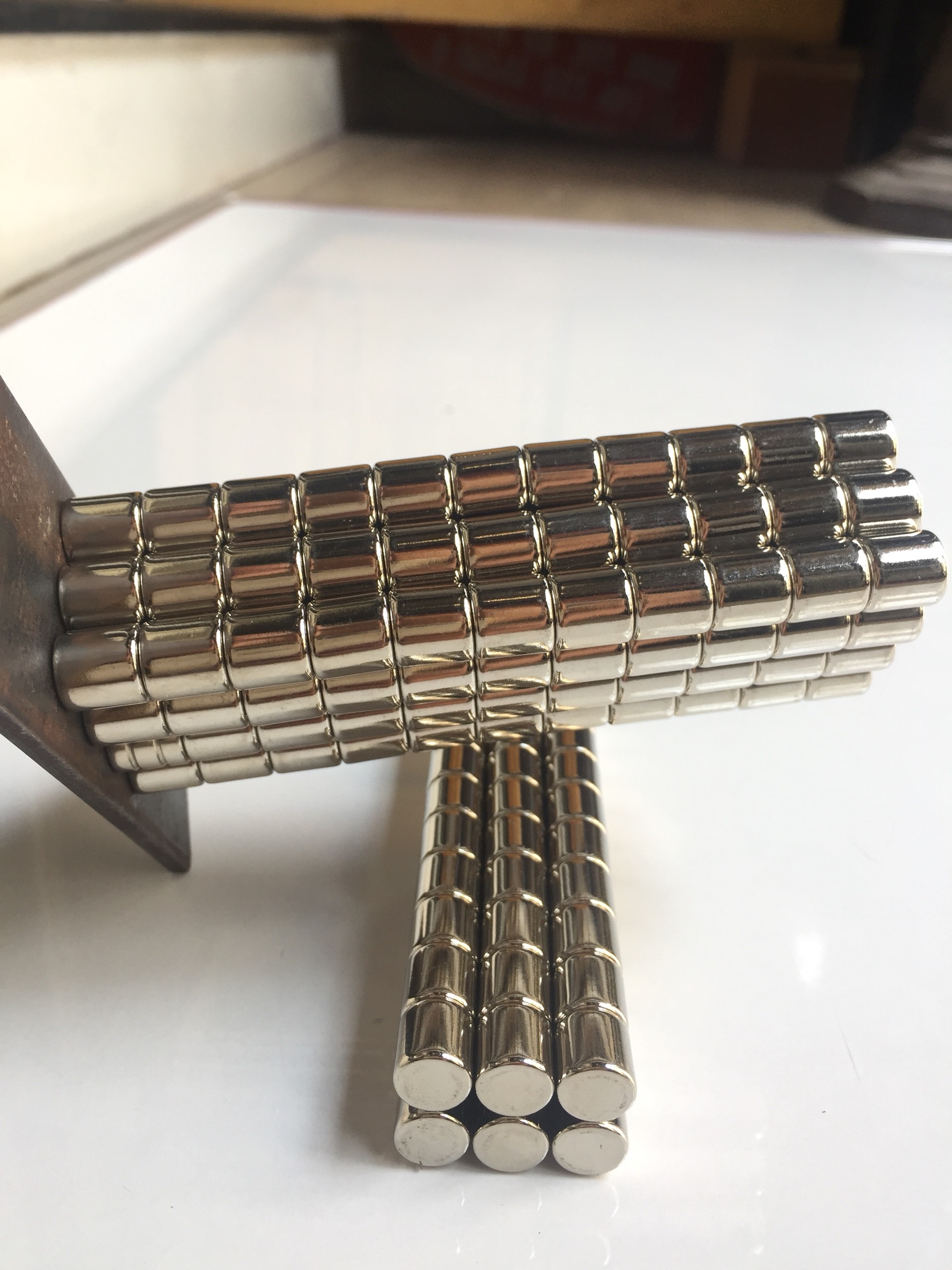 [HCM]Nam châm trắng NdFeB đất hiếm lực từ cực mạnh Ø 10x10mm nam châm đất hiếm trụ tròn