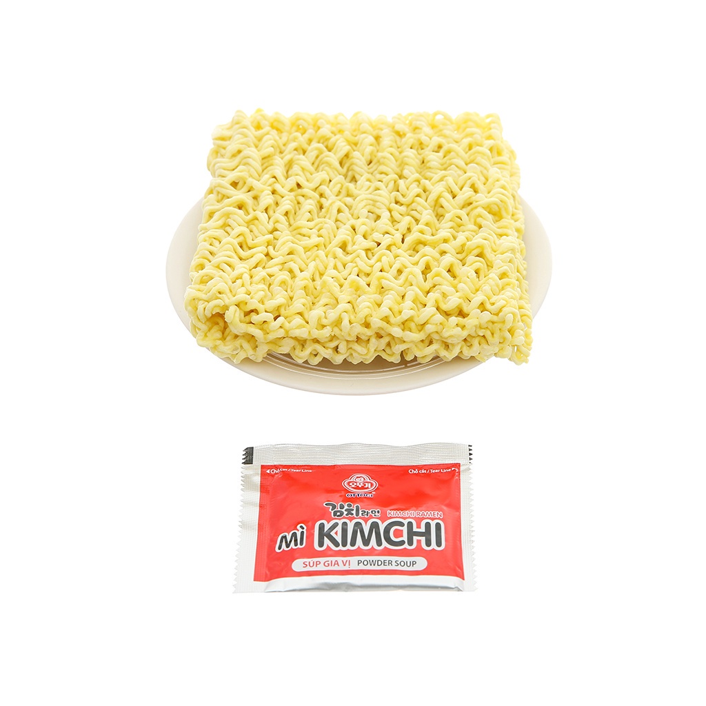 Lốc 8 gói mì kim chi Ottogi 120g